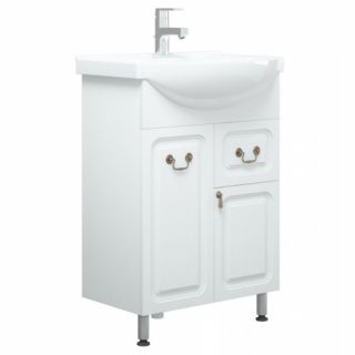 Тумба под раковину Corozo Элегия 60см белый SD-00000010